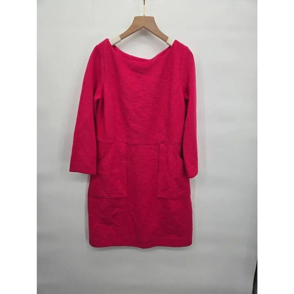Boden Cornelia Ottoman Dress Size US 6 Petite Pink